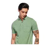 Urbanmods Green Stretch Polo T-Shirt