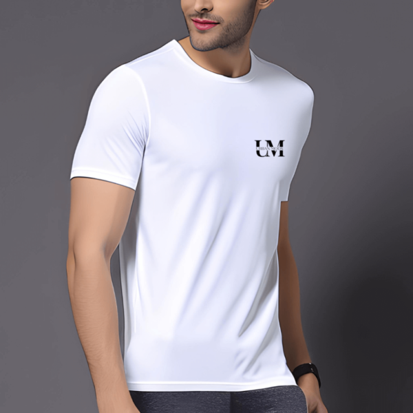 UM Classic White Cotton T-Shirt