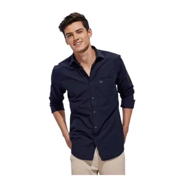 Urbanmods Navy Plain Shirt